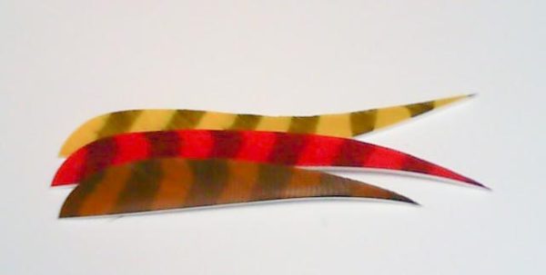Barred feather upgrade to your arrows from longbow-arrows.co.uk